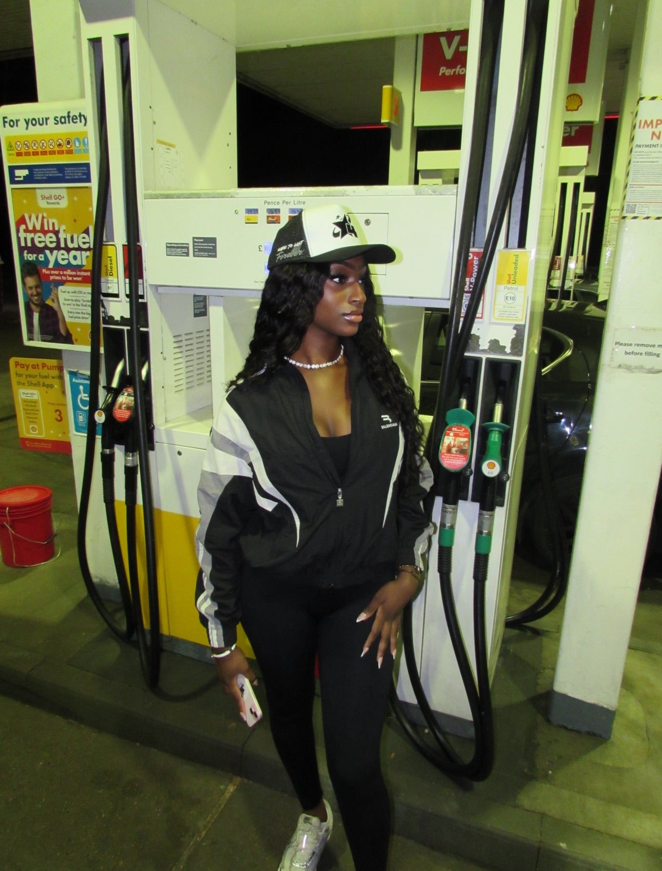 4E Trucker Cap - Black