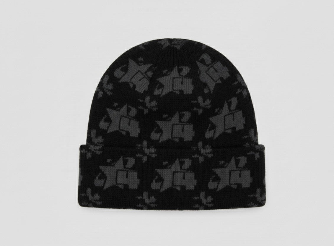 Cloud Beanie - Black/Grey